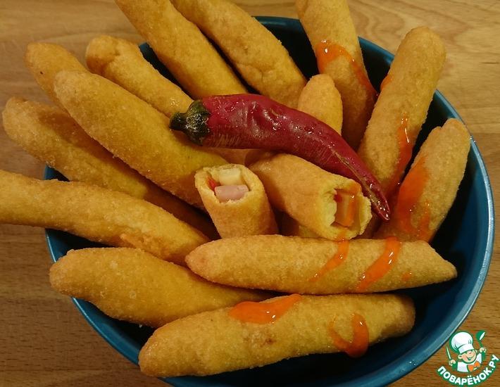 Рецепт: Кукурузные палочки Чили