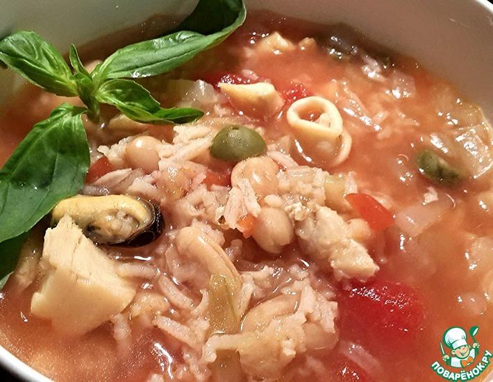 Рецепт: Рыбный суп в итальянском стиле