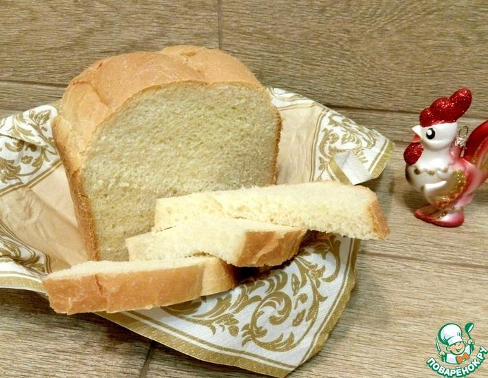 Рецепт: Молочный хлеб с мукой  Дурум
