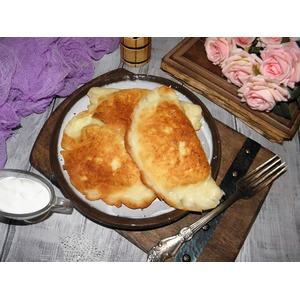 Сырники с зеленым луком и яйцом