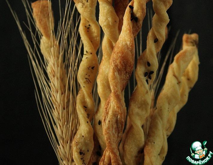 Рецепт: Итальянские хлебные палочки Гриссини