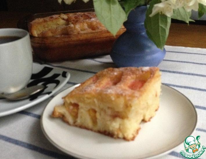 Рецепт: Нектариновый пирог с хересом