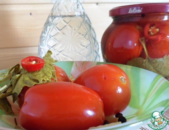 Рецепт: Маринованные помидоры Семейные традиции