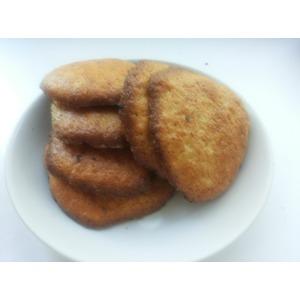 Бананово-кокосовое бисквитные печенье