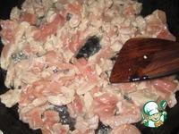 Куриное мясо в морковно-грибном соусе ингредиенты