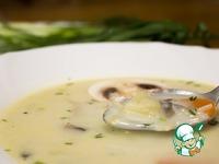 Сливочно-грибной суп ингредиенты