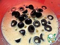 Гречневые омлеты с горошком и маслинами ингредиенты