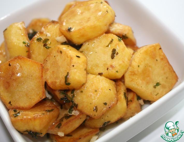 Рецепт: Пряный картофель по-ливански