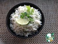 Ароматный рис с кинзой ингредиенты
