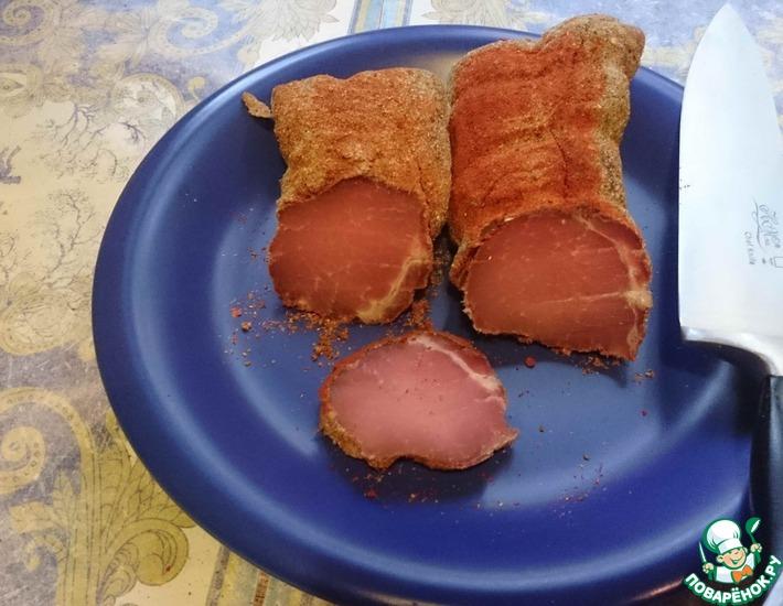 Рецепт: Балык из свинины