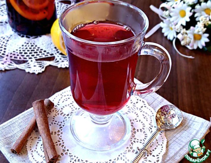 Рецепт: Фруктовый чай с пряностями Волшебный