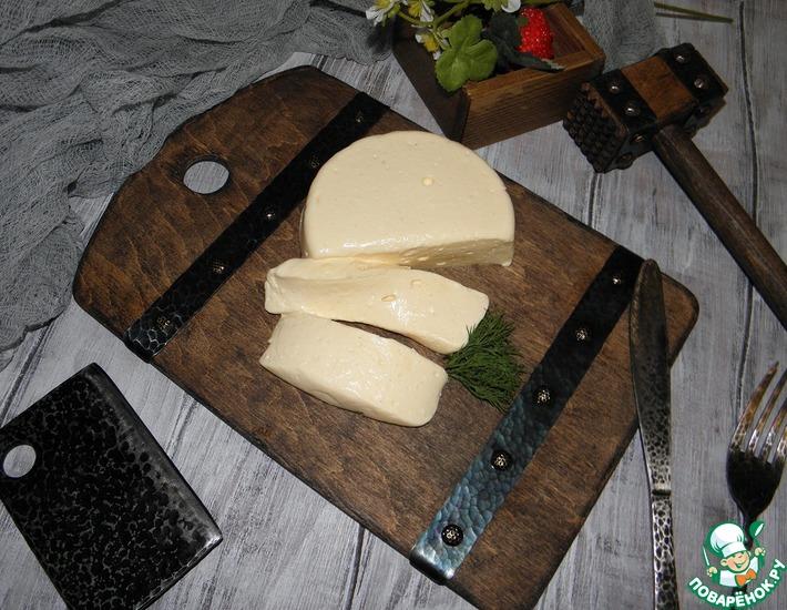 Рецепт: Сыр на твороге из кефира