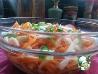 Салат с кольраби и морковью по-корейски ингредиенты