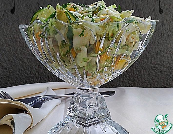 Рецепт: Салат капустный Восточные напевы