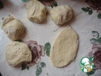 Открытые пирожки с картофелем и сардельками ингредиенты