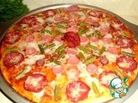Пицца с соусом Итальяно ингредиенты
