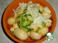 Молодой картофель в рассольном соусе ингредиенты