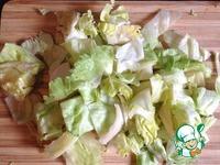 Хрустящий салат с пикантной заправкой ингредиенты