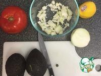 Салат Гуакамоле и овощные кесадильи ингредиенты