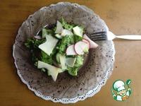 Салат с редисом и огурцом ингредиенты