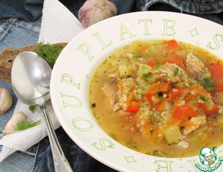 Рецепт: Уха рассольная Тарелка супа