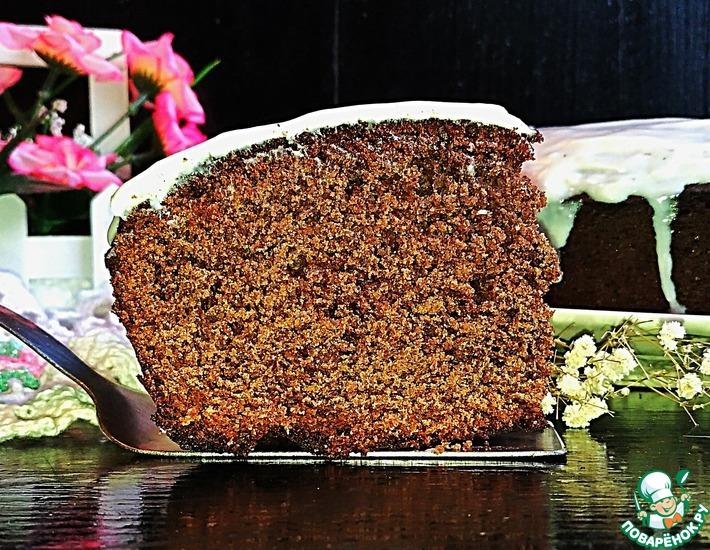 Рецепт: Шоколадно-черемуховый пирог Весенний