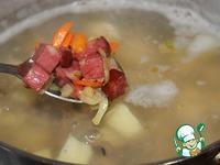 Овощной суп с фасолью и колбасой ингредиенты