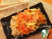 Рис с курицей и овощами ингредиенты