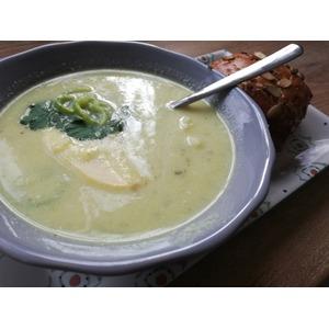 Пикантный крем-суп из цветной капусты