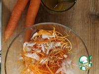 Морковный салат с яблоком и кунжутом ингредиенты