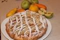 Пирог с тыквой и яблоками