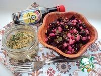 Салат со свеклой и фасолью ингредиенты