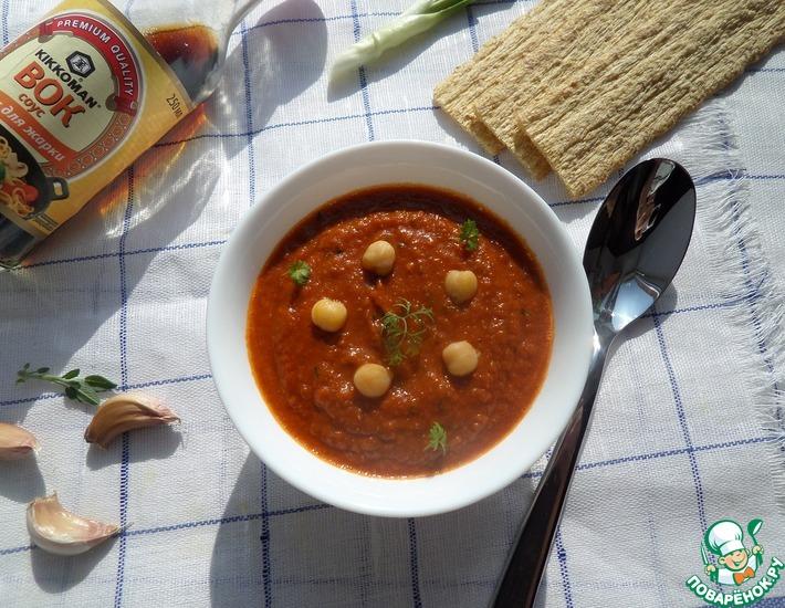 Рецепт: Постный суп-пюре на томатном соке
