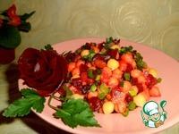 Нутово-свекольный салат с черносливом ингредиенты