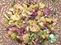 Пикантный салат из печеной капусты ингредиенты