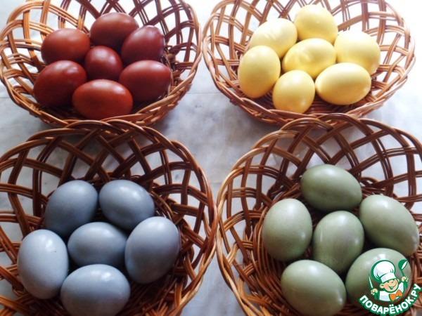 Готовимся к Пасхе: натуральные красители для яиц