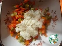 Салат с рисом и овощами ингредиенты