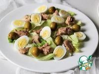 Салат из печени трески с перепелиными яйцами ингредиенты