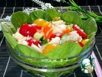 Салат рисовый с овощами ингредиенты