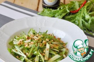 Рецепт: Салат с рукколой по-китайски Одуванчики