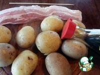 Шашлык из молодого картофеля с беконом ингредиенты