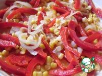 Кальмары с овощами и рисом ингредиенты