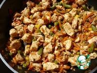 Рис с курицей и овощами ингредиенты