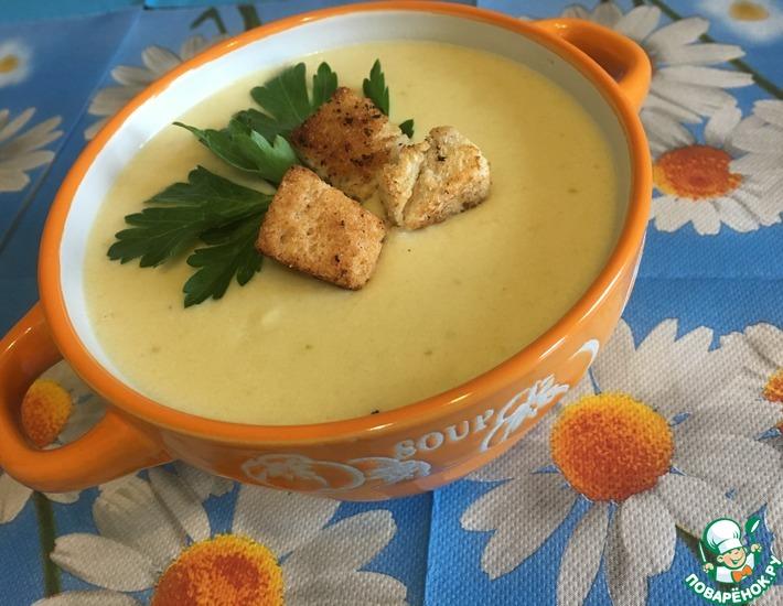 Рецепт: Французский сырный суп-пюре