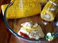 Сливочная кукуруза-гриль ингредиенты