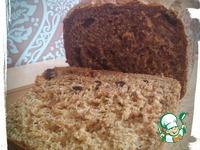 Сладкий ржано-пшеничный хлеб с сухофруктами ингредиенты