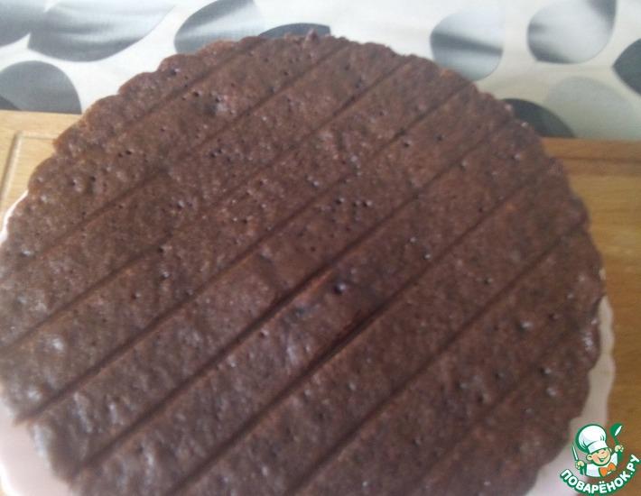 Рецепт: Шоколадный кекс в микроволновке