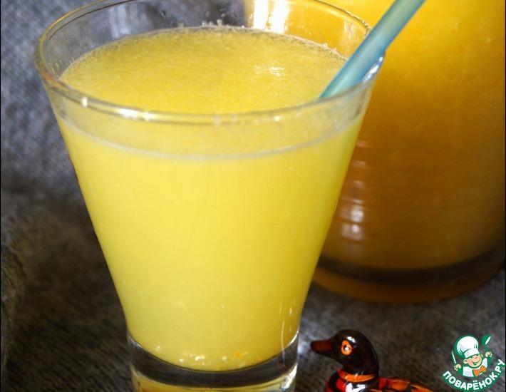 Рецепт: Апельсиновый напиток Самый лучший