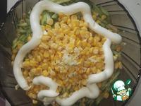 Салат Блинный с кукурузой ингредиенты
