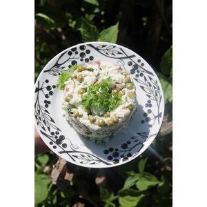 Быстрый салат с рисом